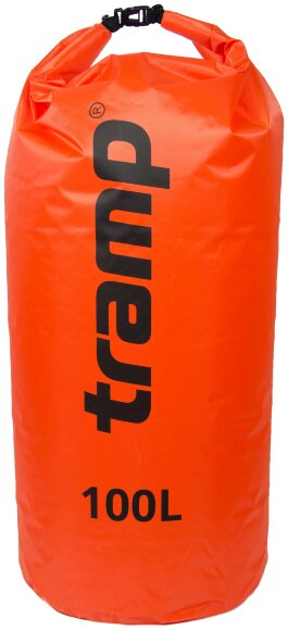 Гермомішок TRAMP PVC Diamond Ripstop 100л UTRA-210, Помаранчевий