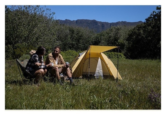 Намет двомісний Naturehike P-Series NH18Z022-P 210T/65D, жовтий