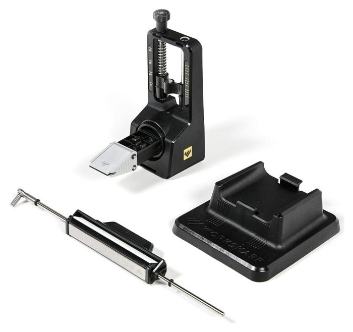 Акційний набір Work Sharp Точилка механічна The Precision Adjust Knife Sharpener WSBCHPAJ-I + Точилка механічна Micro WSEDCMCR