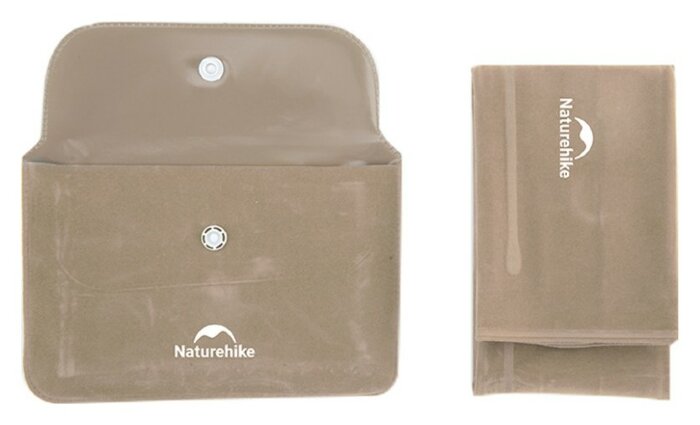 Квадратна надувна подушка Naturehike NH18F018-Z, сіра