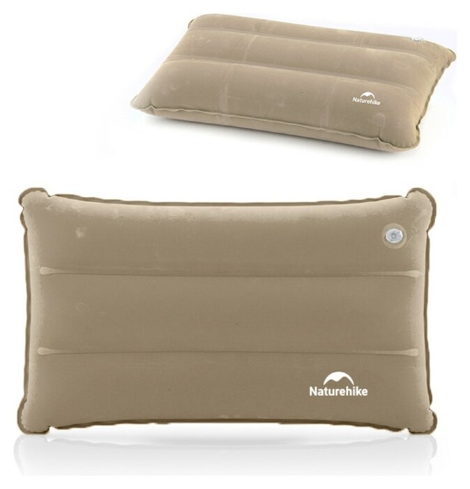 Квадратна надувна подушка Naturehike NH18F018-Z, сіра