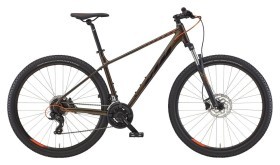 Велосипед KTM CHICAGO 292 29 &quot; рама M / 43, темно-зелений (чорно-помаранчевий), 2022