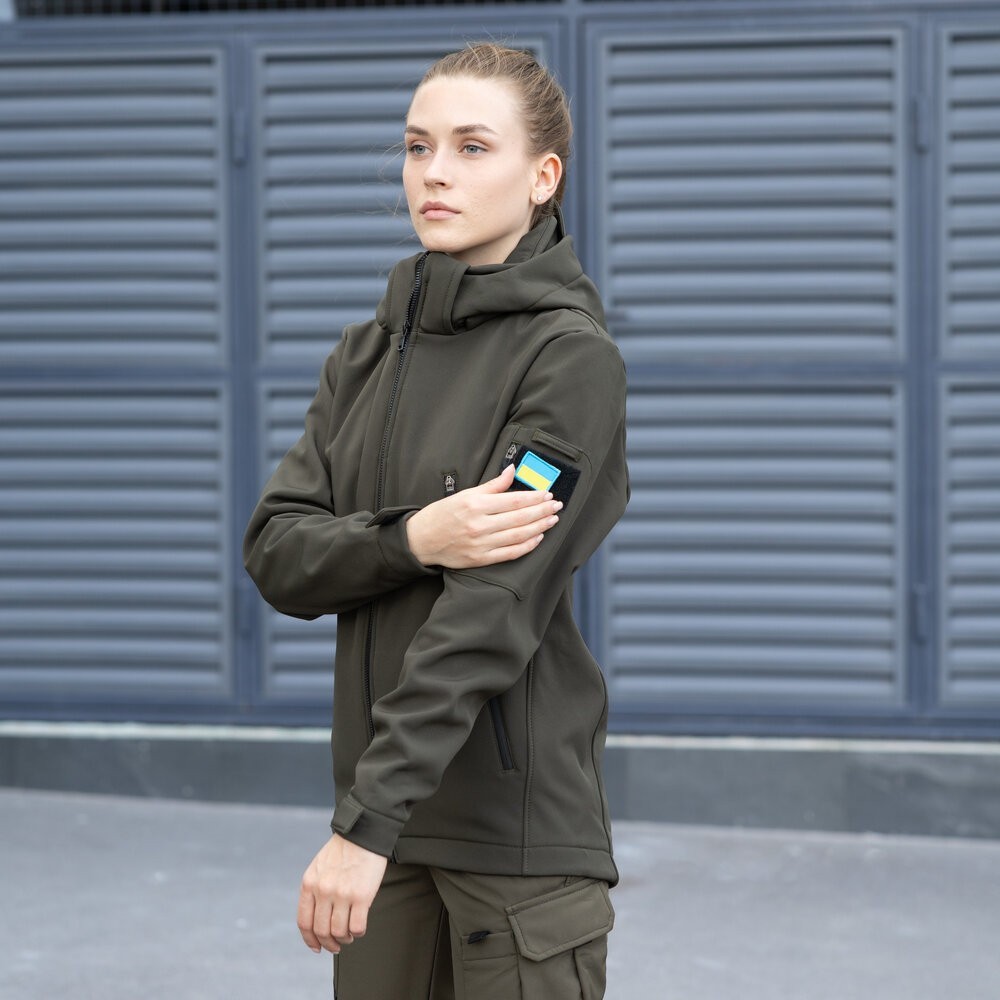 Тактична хакі куртка для жінок Pobedov Motive