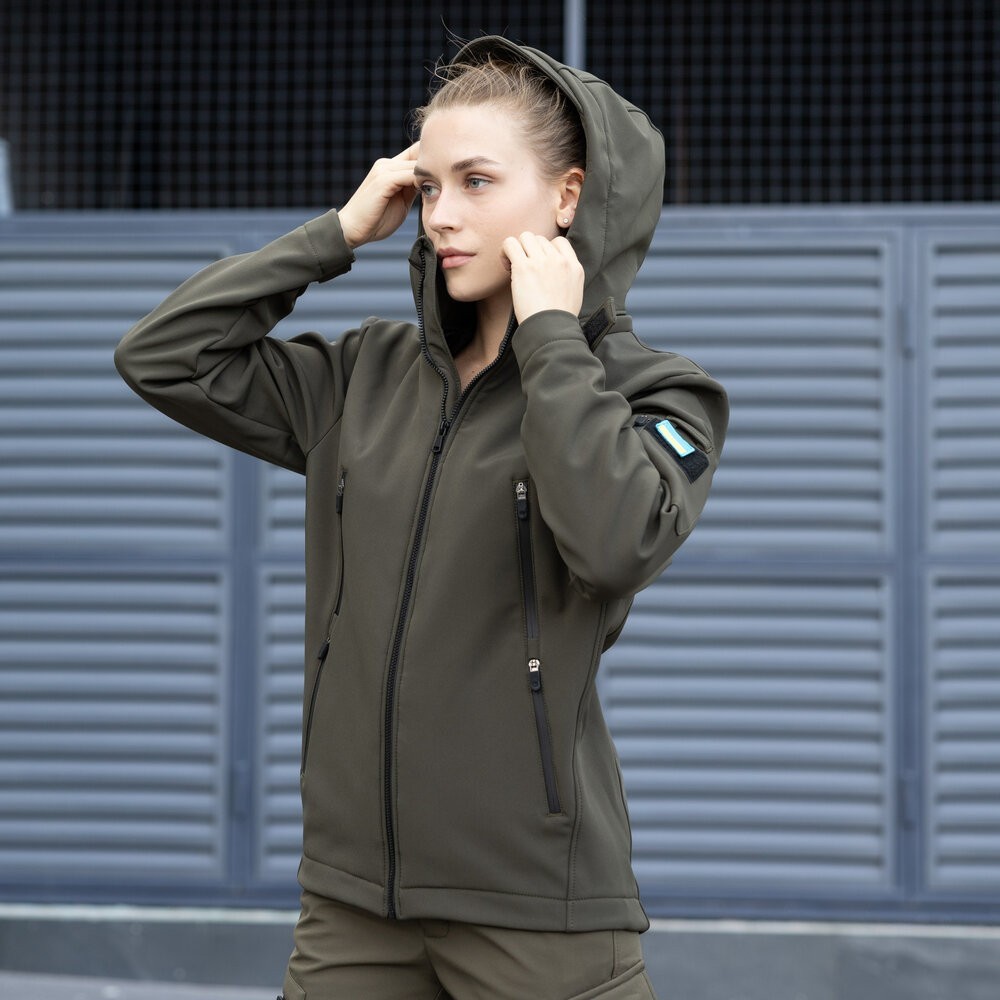 Тактична хакі куртка для жінок Pobedov Motive