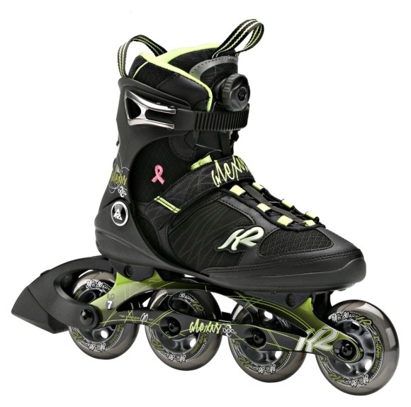 Ролики K2 Alexis Boa 2014 Black Green
