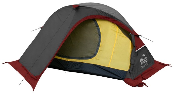 Намет Tramp Sarma 2 (V2) сірий/червоний (TRT-030)