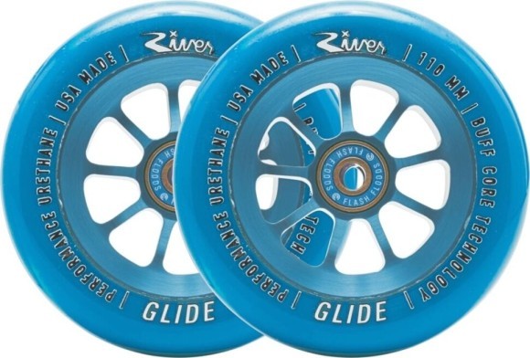 Колеса для трюкового самокату River Glide Naturals Pro Scooter 110mm - Sapphire