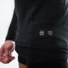 Термофутболка чоловіча Sensor Merino DF LS black 15100021, SM11M-black Фото - 5