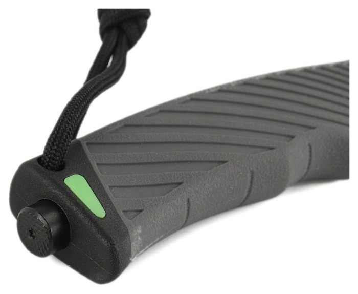 Ніж Ganzo G8012V2-GY сiрий (G8012V2-GY) з паракордом