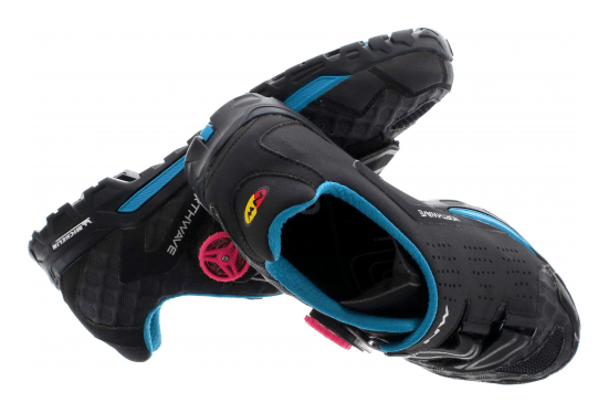 Туфлі велосипедні Northwave OUTCROSS PLUS WMN W 37 (6.5US) Black/light blue/green (80174014-01)