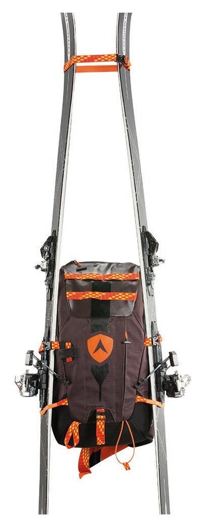 Рюкзак Dynastar LEGEND PRO 25 L Black/light brown/orange (DKGB301)