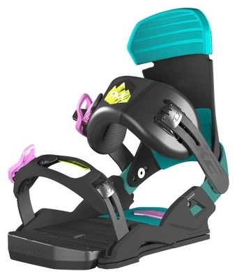 Кріплення для сноуборду Drake DL M/L Black/Turquoise (71181041)