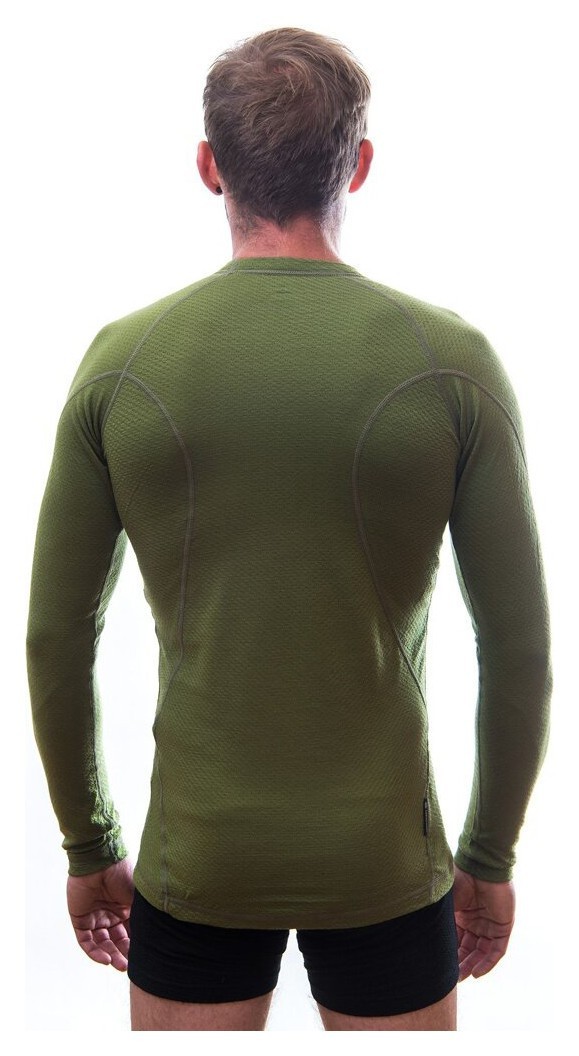Термофутболка чоловіча Sensor Merino DF LS safari 17200031, SM11M-safari