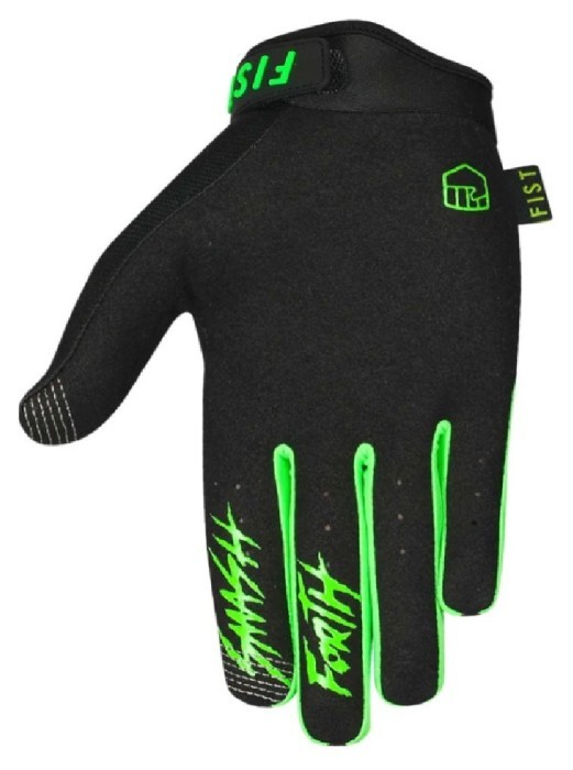 Рукавички Fist STOCKER FLURO GREEN - Small