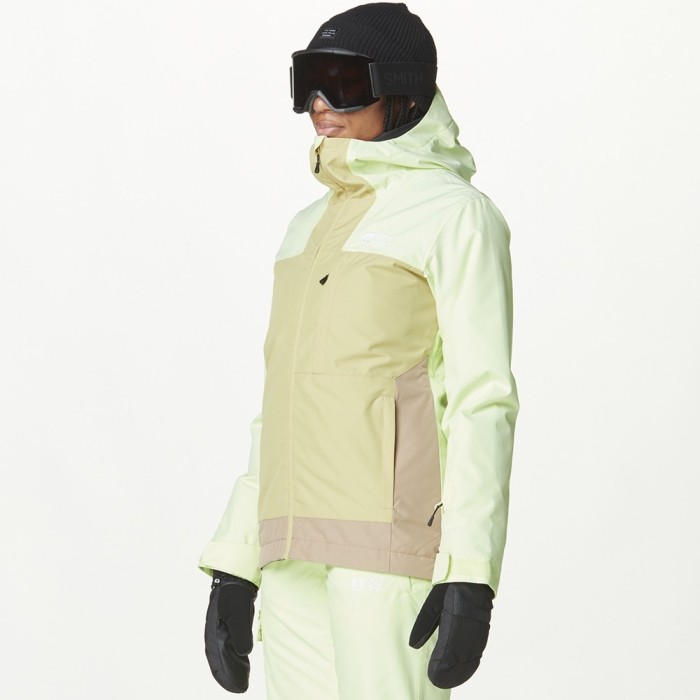 Picture Organic куртка лижна Seakrest W 2025 lime cream-hemp-roebuck L
