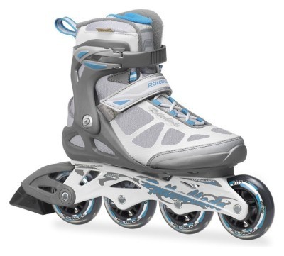 Роликові коньки для дорослих Rollerblade MACROBLADE W 35 (5US) 220мм Anthracite/light blue (07356700 9A6)