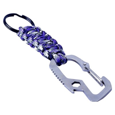 Munkees 6462 брелок Multi-Function Paracord purple