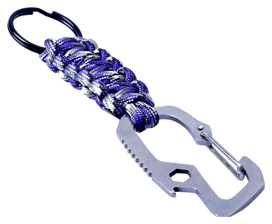 Munkees 6462 брелок Multi-Function Paracord purple