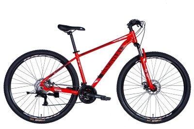 Велосипед AL 29" Discovery BASTION DD CS рама-17" червоно-чорний 2025