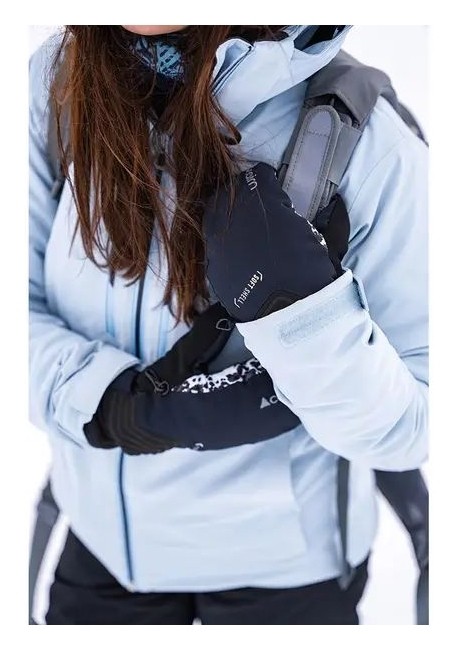 Рукавиці Cairn Elena для жінок black-dark grey