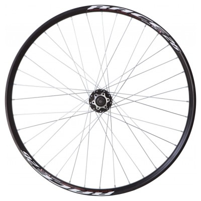 Колесо задн. VLT 27.5" AL 36H двост. чорн.; Втулка SHUNFENG SF-H25R під диск., колір чорн.