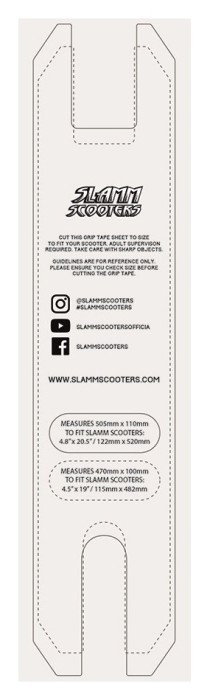Наждак для самокату Slamm Grip Tape clear