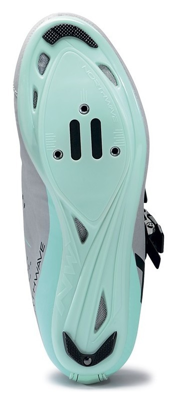 Туфлі велосипедні Northwave VERVE SRS W 37 (6.5US) Gray/silver green (80171018-88)