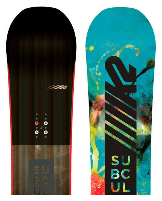Сноуборд K2 SUBCULTURE 158 Black/blue/red (11B0015)
