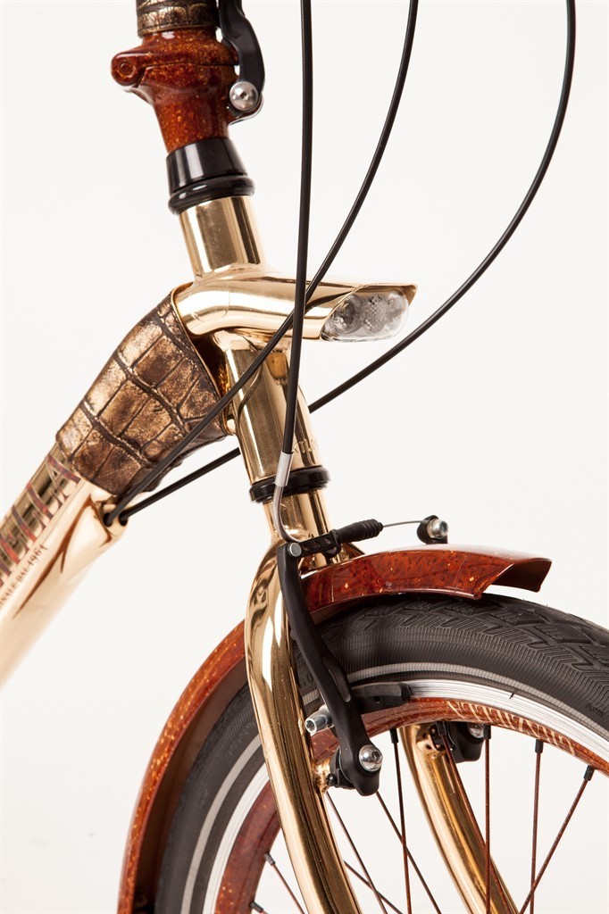 Велосипед Graziella Gold Croco Edition 3S EXCLUSIVE