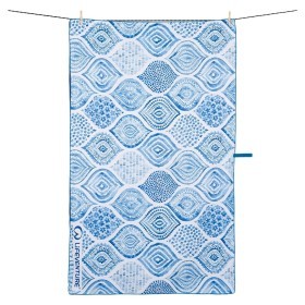 Рушник Lifeventure Soft Fibre Printed Santorini Giant