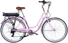 Велосипед з електроприводом 28&quot; ST Dorozhnik eRETRO Vbr FR рама-19&quot; 36B 12.5А*г 500Вт світло-рожевий YS 7443 2025