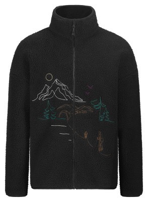 Picture Organic куртка флісова Hafdals Emb black L