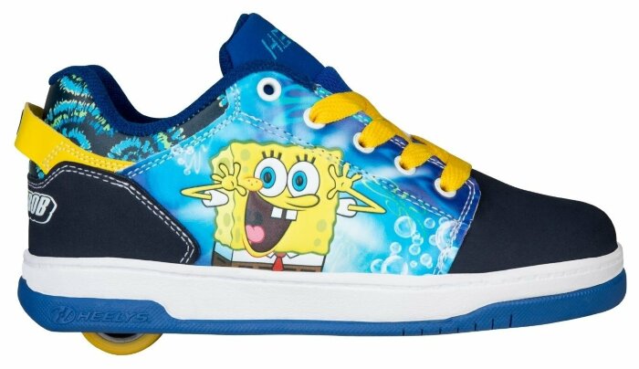 Роликові кросівки Heelys X SpongeBob Voyager Navy Yellow Sky Blue HES10491