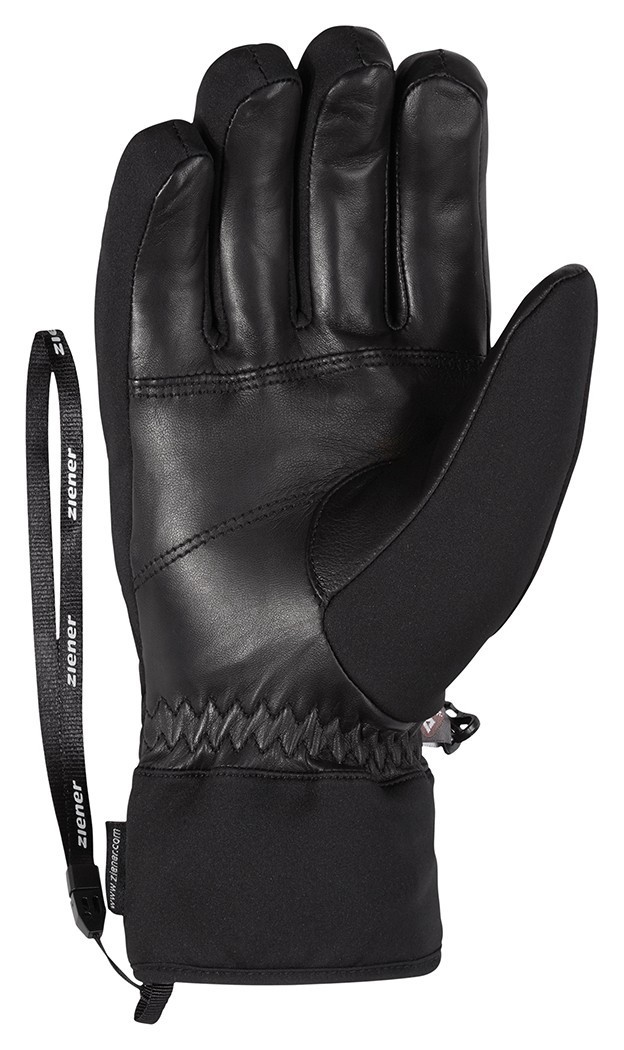 Ziener рукавички лижні Gin GTX black 10