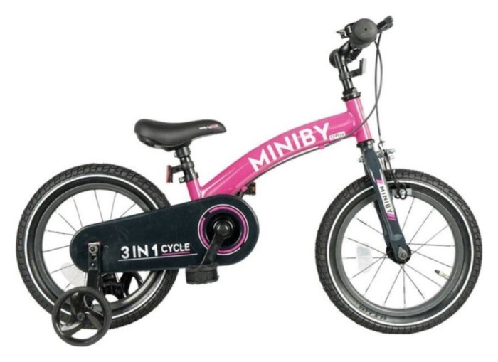 Велосипед 3in1 Q PLAY MINIBY Rose (Rose)