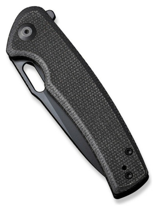 Ніж складаний туристичний Sencut Vesperon, (8.5 см) 9Cr18MoV / Micarta чорний