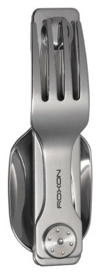 Набір столових приладів Roxon C2 2 in1 (ложка, виделка), нержавіюча сталь