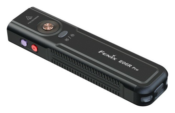 Ліхтар наключний Fenix E06R PRO, чорний