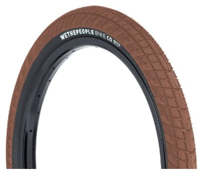 Покришка WeThePeople OVERBITE коричнева/чорні бока 20"x2.35" 100 PSI