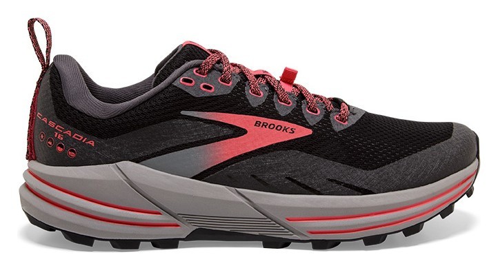 Кросівки жіночі CASCADIA 16 GTX W 37.5 (6.5US) Black/blackened pearl/coral (1203641B071)