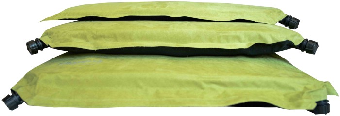 Коврик самонадувний Tramp комфорт зі можливістю зістібання olive 190х65х9 UTRI-016