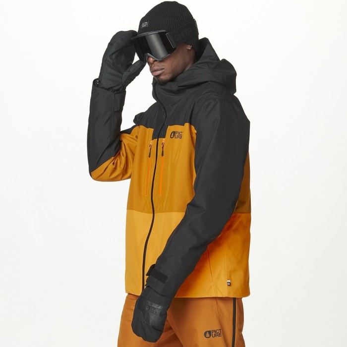Picture Organic куртка лижна Picture Object 2025 black-honey carrot M
