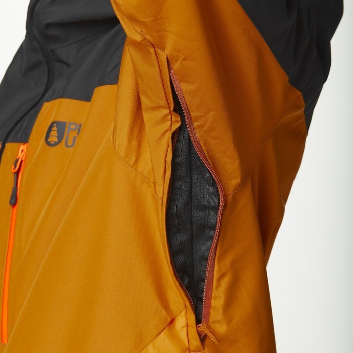 Picture Organic куртка лижна Picture Object 2025 black-honey carrot M