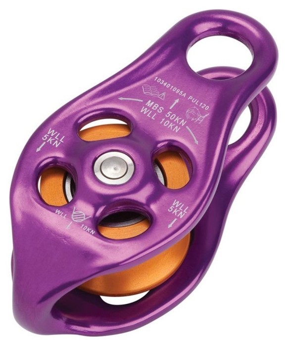 Блок DMM Pinto RIG Pulley purple