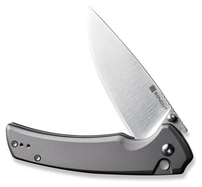 Ніж складаний туристичний Sencut Serene, (8.8 см) D2 / Aluminum сірий