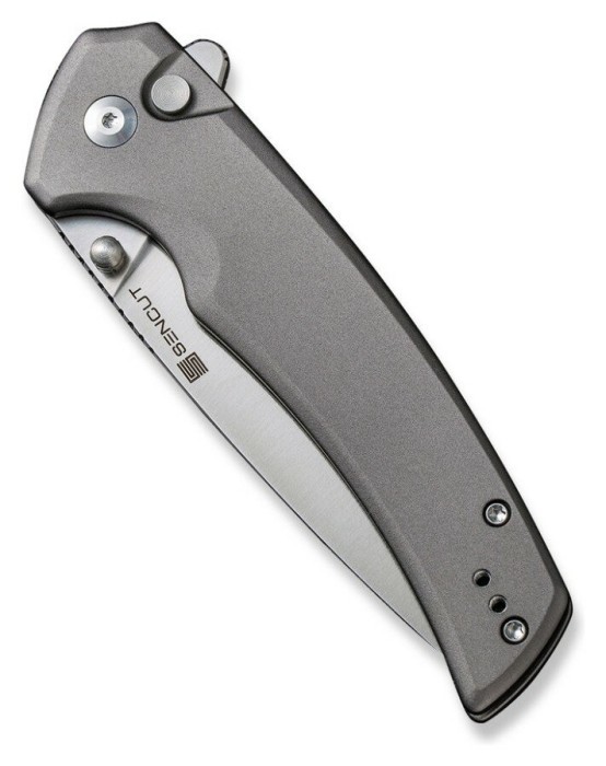 Ніж складаний туристичний Sencut Serene, (8.8 см) D2 / Aluminum сірий