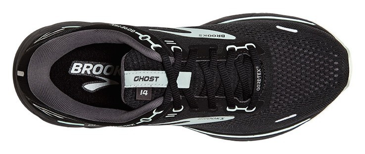 Кросівки жіночі Brooks GHOST 14 GTX W 36.5 (6.0US) 015 Black/blackened pearl/aquaglass (1203551B015)