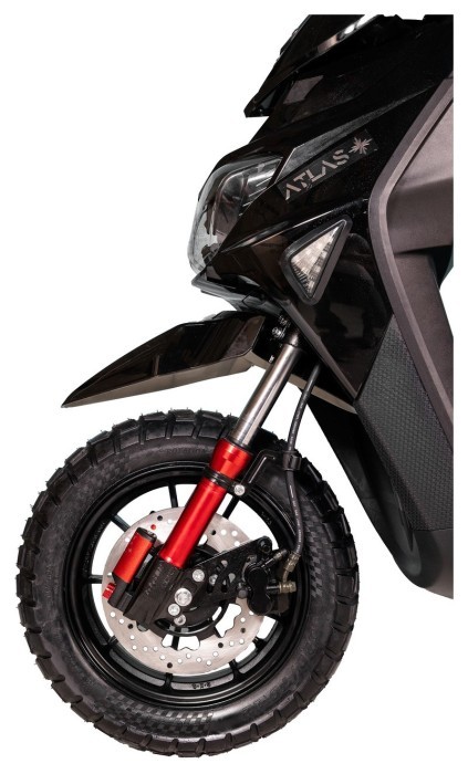 Електроскутер ATLAS Fox Box 2000W Black