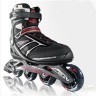 Ролики Rollerblade Zetrablade Black Red Фото - 1
