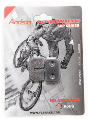 Колодки гальмові Andson YL-1003 диск. гальмо до-кт (Avid 79cc, Mini Bike Rear, MBX10, Motovox, ATV)